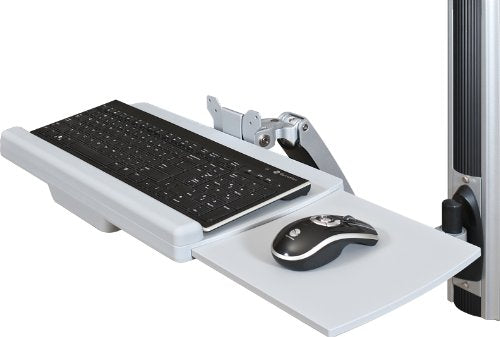 Balt 66644 HG Wall Mount Sit to Stand Workstation, 34.65"H x 22.87"W x 7.91"D