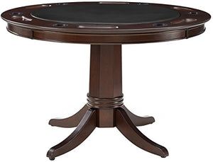 Crosley Furniture KF14003-RM Reynolds Game Table, Rustic Mahogany