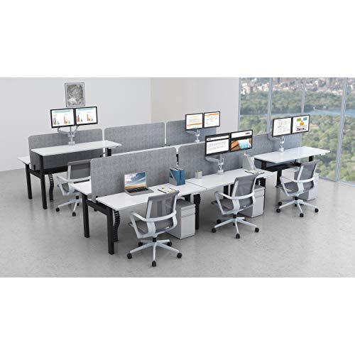 Lorell Width-Adjustable Training Table Top, White