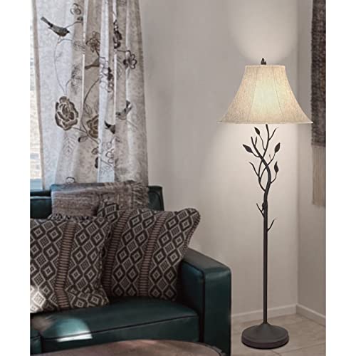 Cal Leaf, Flower, Fruit Floor Lamp Lighting Accessories, Matt Black - 64