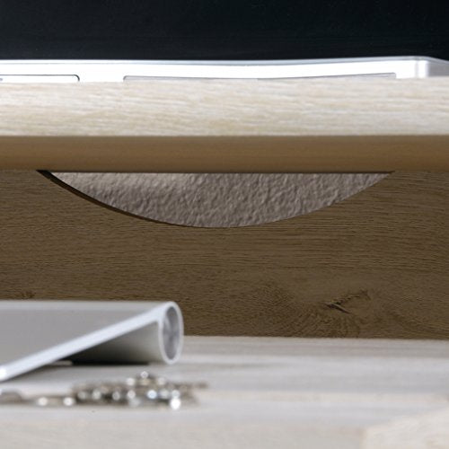 Sauder Edge Water Computer Desk, Chalked Chestnut