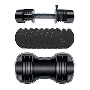 ATIVAFIT Adjustable Dumbbell for Workout Strength Training Fitness Weight Gym (Single) (27.5)