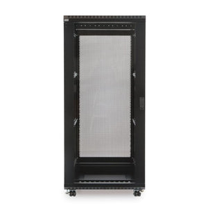 Kendall Howard 27U Linier Glass and Vented Doors Server Cabinet