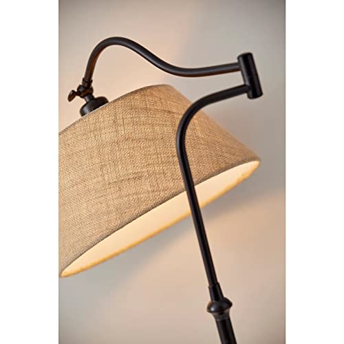Adesso Rodeo Floor Lamp, 61 in., Antique Bronze, 150W Incandescent/CFL - 1 Lamp