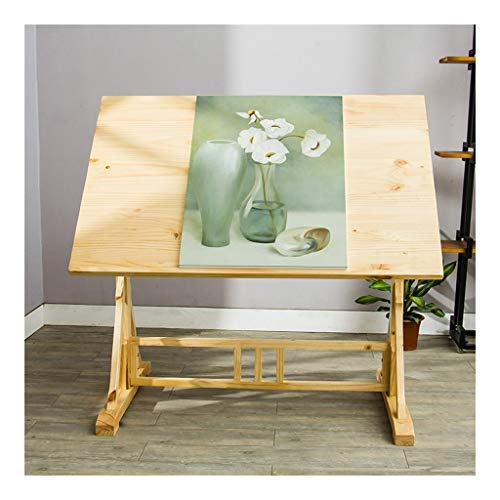 Adjustable Drawing Craft Table,with Adjustable Height for Art Design Drawing Writing Painting Crafting Drafting Work and Study