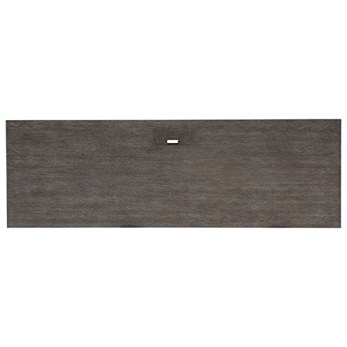 Hooker Furniture House Blend 74" Writing Desk in Gorgeous Gray