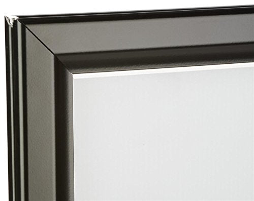 Displays2go 30 x 40 Inch Sidewalk Sign, Waterproof, Snap Frame, Spring Base, 2 Sided, Black (OWS3040B)