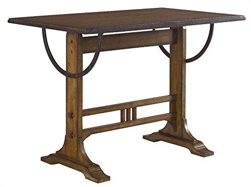Hammary Studio Home Architect Desk in Oak
