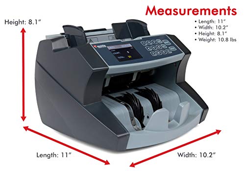 Cassida 6600 UV/MG Counterfeit Detection Business Grade Currency Counter