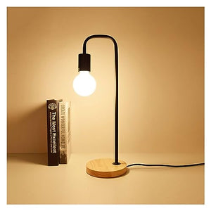 MaGiLL Multifunction Nordic Style Iron Desk Lamp E27*1 for Office and Bedroom (Blanc)