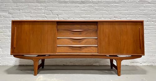 Lschool Mid Century Modern Danish CREDENZA/Media Stand/Sideboard