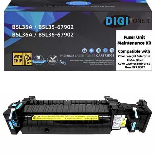 DIGITONER Fuser Maintenance Kit Replacement for HP B5L35-67902 B5L36-67902 - Color Laserjet Enterprise M552 M553 MFP M577