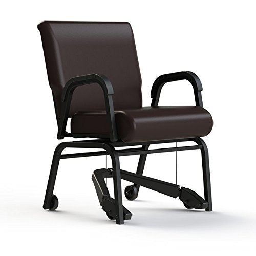 Titan Royal EZ Assistive Moving Swivel Chair with Arms - 20-in. Seat