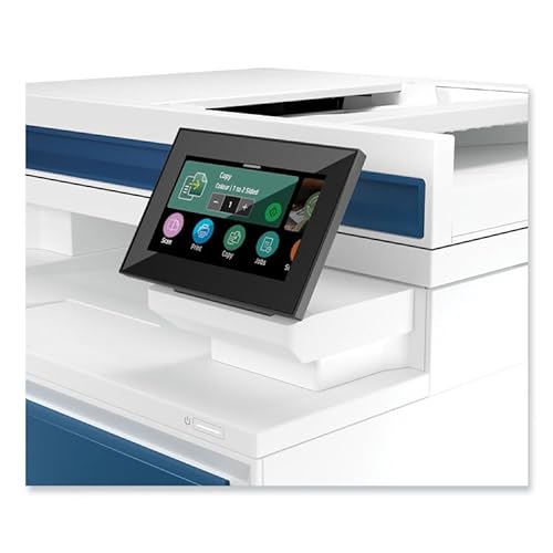 HP Color LaserJet Pro MFP 4301fdn Printer - Print, Scan, Copy, Fax, Fast Speeds, Easy Setup, Mobile Printing, Advanced Security - 16.6 x 17.1 x 15.1 in, White