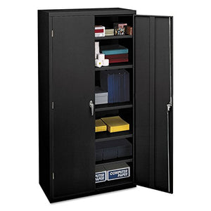 HON Assembled Storage Cabinet, Black HONSC1872P