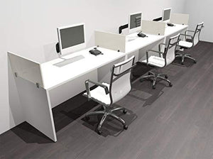 UTM Furniture Modern Acrylic Divider Office Workstation Desk Set, of-CPN-SP5