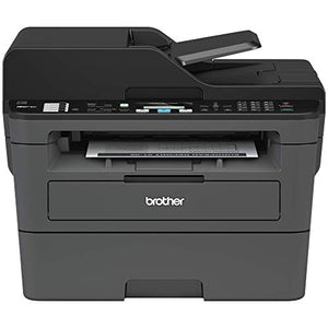 Brother Monochrome Laser Printer, Compact All-In One Printer, Multifunction Printer, MFCL2710DW, Wireless Networking and Duplex Printing, Amazon Dash Replenishment Enabled (Renewed)