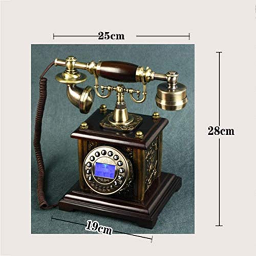 TEmkin Vintage European Style Backlit Landline Retro Telephone