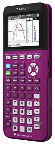 Texas Instruments TI-84 Plus CE Plum Graphing Calculator