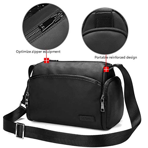 YLHXYPP Black Business Briefcase,Outdoor Leisure Chest Bag Travel Anti-Theft Backpack PVC Waterproof Backpack for Outdoor Sports Travel