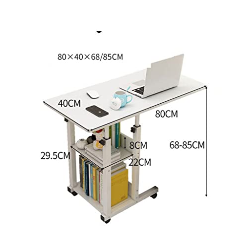 ZLYPSW Laptop Table Portable Folding Desk Bed Table Laptop Desk Computer Table for Bedroom Office Adjustable Movabl Computer Desk Table
