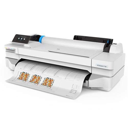 HP DesignJet T100 24" Wireless Large-Format Inkjet Printer, 1200x1200 dpi, 256MB Memory DesignJet T100/T500 24" Printer Stand