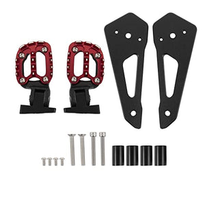 HSPORT Motorcycle Foot Pegs Pedals For X-ADV 750 2021-2022 - Red