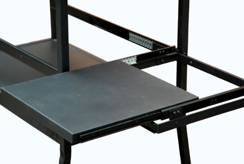 VTI Adjustable Cart for up to 32" Flat Panel TV w/Pull Out Shelf