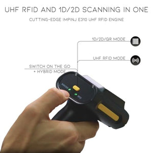 BARCODE-USA Chainway SR160 RFID Scanner with Impinj E310 UHF RFID Reader, 2D/1D/QR Code Barcode Reader, Multi-Mode Scanner