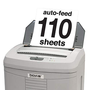 Boxis AF110 AutoShred 110-Sheet Micro Cut Paper Shredder