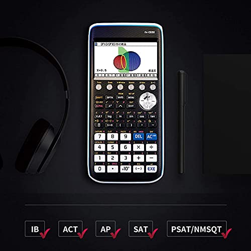 3D Color Screen Drawing Calculator, Measurement Programming Drawing Engineering Computer, IB AP SAT Student Test, Black