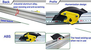 Manual Sliding KT Board Trimmer Cutting Ruler, Photo Paper Trimmer Ruler, Photo PVC PET Cutter with Ruler (79"=2000mm)