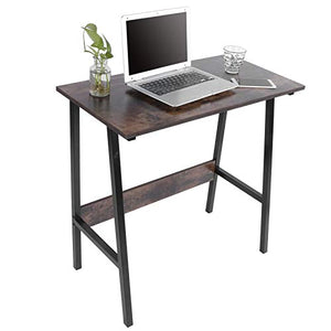 Computer Desk PC Table Writing Study Table Office Home Workstation for Small Places Portable Computer Desk