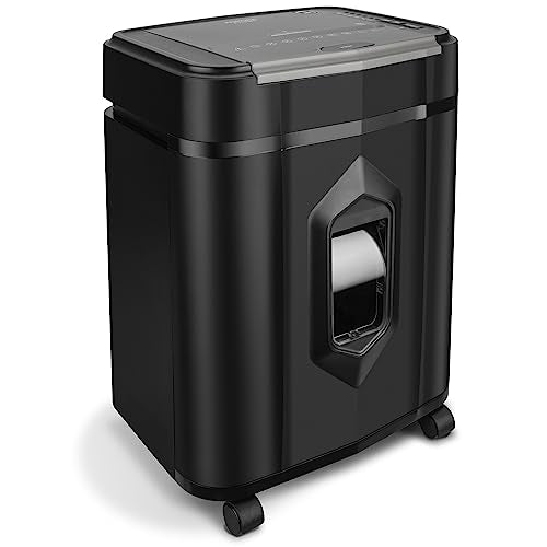 Aurora Professional Grade AU125MA Micro-Cut Paper Shredder - 120-Sheet Auto Feed - P-5 Security Level
