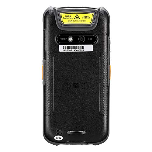 Android Rugged Terminal NFC MUNBYN Industiral Moblie PDA with 2D QR Zebra Barcode Scanner with 4G WiFi GPS BT Wireless Data Collector Support Loyverse POS Software, WMS