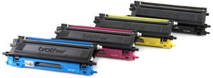 Brother TN1154PK Printer TN1154PK Color Toner - Retail Packaging - 4 Pack