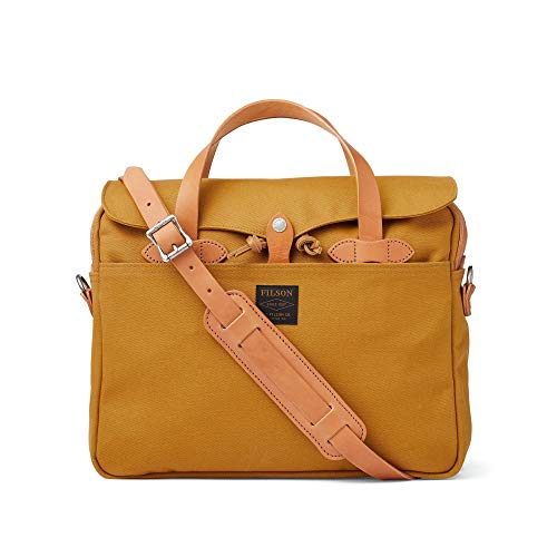 Filson Rugged Twill Original Briefcase (Chessie Tan)
