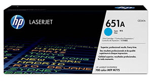 HP 651A (CE341A) Cyan Toner Cartridge for HP LaserJet Enterprise 700