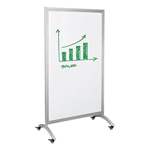 Learniture Mobile Magnetic Dry Erase Room Divider, LNT-RCE-3052-SO