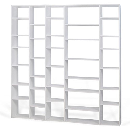 Temahome Valsa Shelving Unit, Composition 2012-005, Pure White