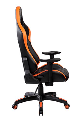 Ayvek Chairs JD-7219-OR SuperSwift Extreme Gaming Chair, Orange