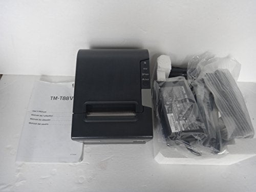 Epson C31CA85084 TM-T88V Thermal Receipt Printer Serial and USB Energy Star with PS180 - Color Dark Gray