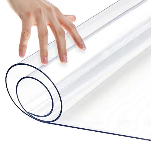 LOLILI Hard Floor Chair Mat, Non-Slip Transparent Carpet Protector - 1.5mm, 140x200cm