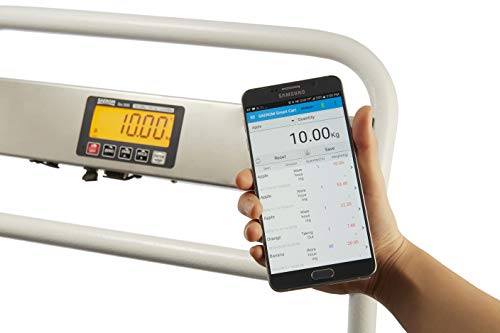 SAEROM® Shipping Scale 660lb x 0.1lb, 36’’ x 24’’, Mobile app (only for Android), USB Port, No Printer