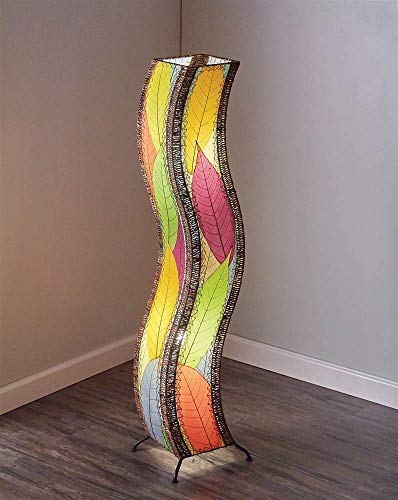 Eangee Home Designs 457 L M Wave Floor Lamp