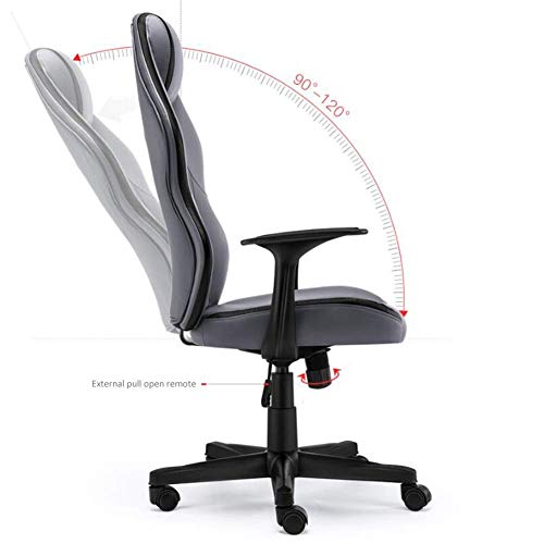ZHIVIQ Silent Universal Pulley Office Chair - Rotatable Ergonomic Design with Thickened Cushion