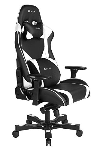 Clutch Chairz Throttle Series Echo Premium Gaming Chair (White)
