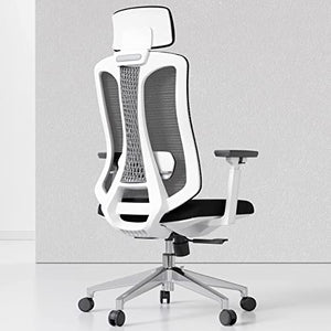 Logicfox Ergonomic Mesh Office Chair with 3D Armrests, Adjustable Lumbar & Headrest