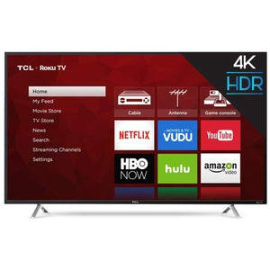 Roku Smart LED TV Large Screen 55" Class 4K Ultra HD (2160P) 55 S405 T.V Television Movie High Definition Watch Movies Shows