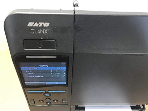 Sato WWCL20061 Series CL4NX High Performance Thermal Printer, 305 dpi Resolution, 8 IPS Print Speed, Serial/Parallel/Ethernet/USB/Bluetooth Interface, 4"